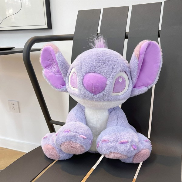 Plush Toy Sets Plush Toys Plush Gifts (Sewn) Purple Stitched Figures Lilo and Stitch Dolls Soft Toys