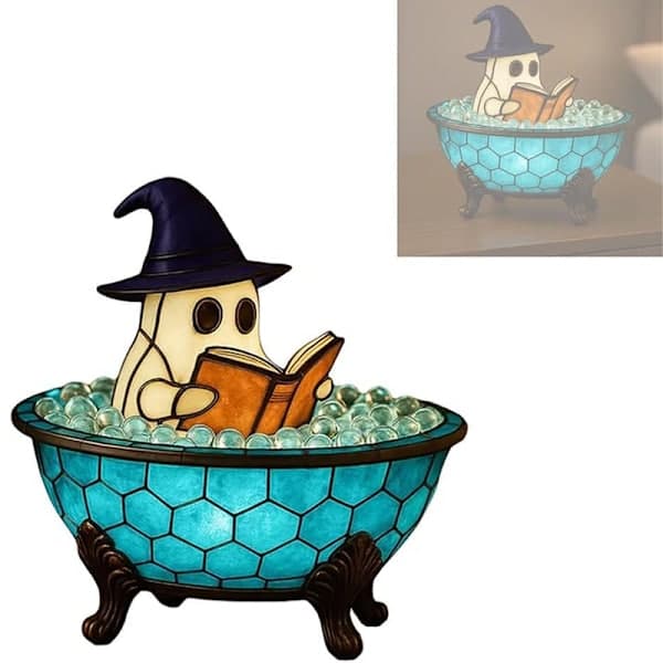 2025 Ny USB Halloween Spöke Bubbelbad LED Lampa e Spöke Natt A1 A1