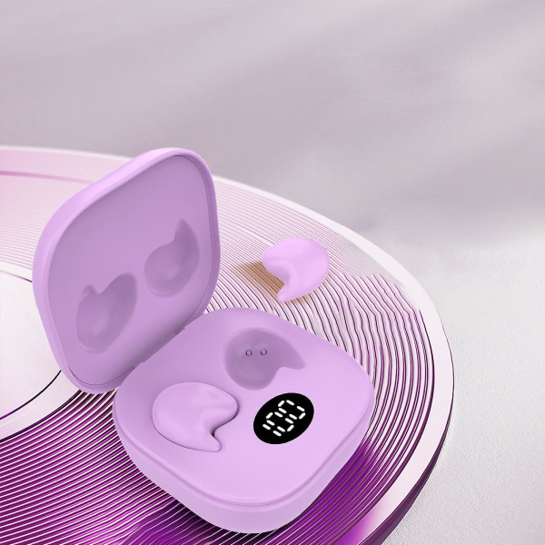 Trådlösa Bluetooth hörlurar Mini Ultratunna osynliga sömnlöpare Små hörlurar L