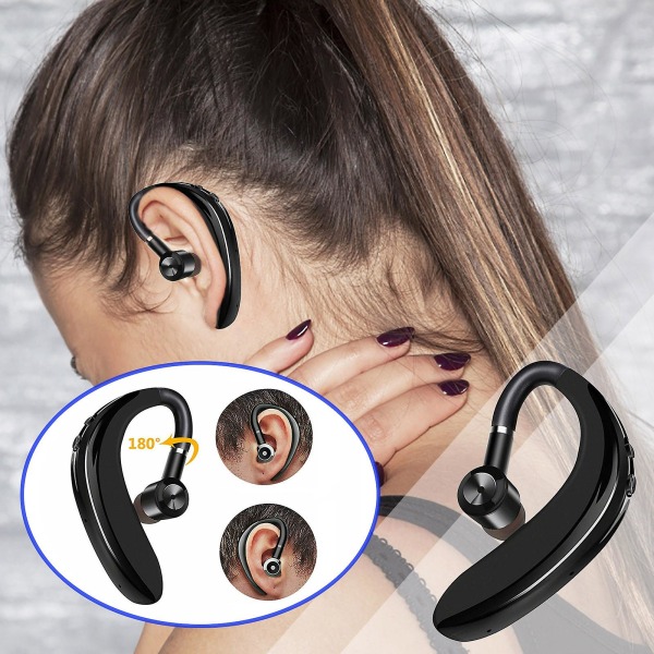 Trådlöst Bluetooth Headset 5.0 In Ear Trådlöst bilkörningsheadset Single Handfr Ipx5