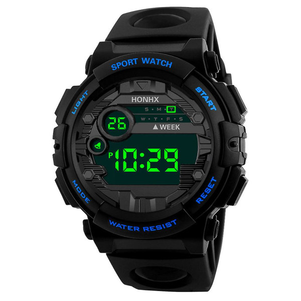 Honhx Luxury Mens Digital Led Watch Date Sport Men Outdoor Electronic Watch D