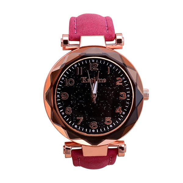 Damer Casual Fashion Quartz Watch Sky Twinkling Dial Watch G