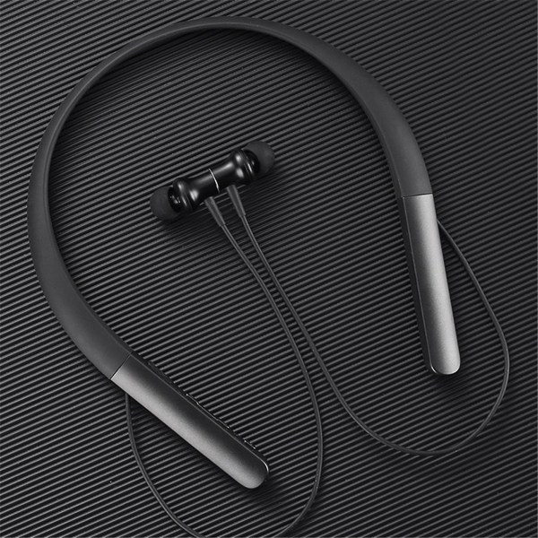 Trådlöst sport Bluetooth headset Halsburet stereoheadset med stor kapacitet, pluggbart headset