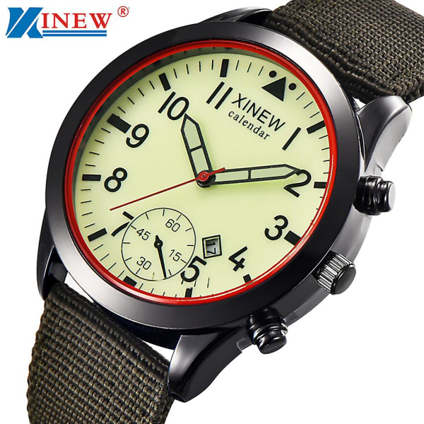 Military Quartz Watch Black Date Luxury Sport Luminous Wrist Watch G