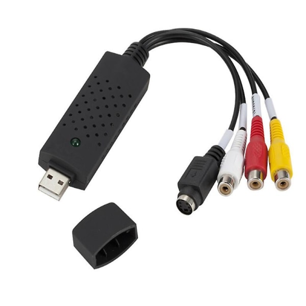 USB 20 Video Vhs till DVD Vcr Hdd Converter Scart Rca Kabel Adapter Capture Card