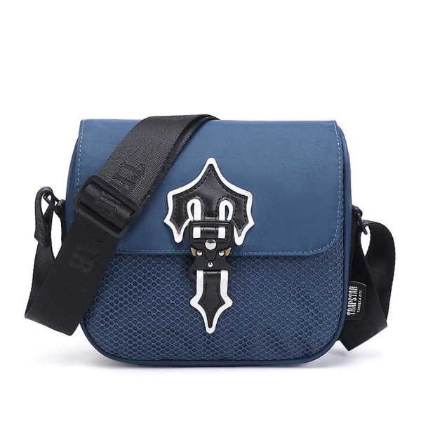 Messenger Bag, postman Bag Mode Messenger Bag Oxford Cloth Hip Hop Bag Blue