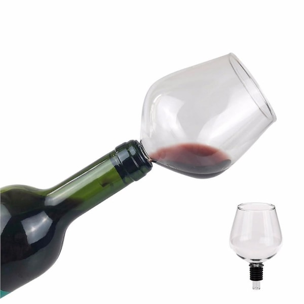 Eflying Lion Red Wine Glass With Silicome Seal ,Drick direkt ur flaska,|Vinglas