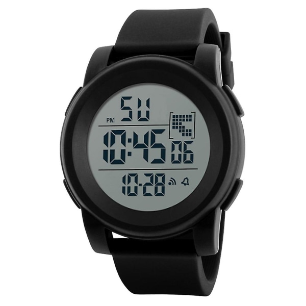 Lyx män Analog Digital Military Sport Led Watch B