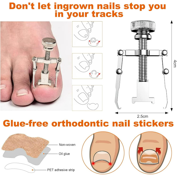 Innate Nagelsats, Innate Nagelklippare, Innate Naglar, 11 stycken Innate Nagelkorrigerare, Innate Nagelsats, Innate Nagelklippning