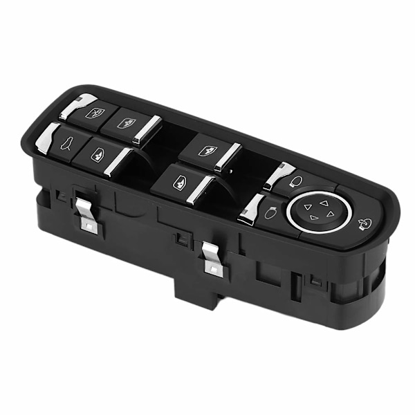 Fönsterstyrningsbrytare, 7PP959858R Master Power Window Control Switch Ersättningstillbehör Kompatibel med Porsche Cayenne