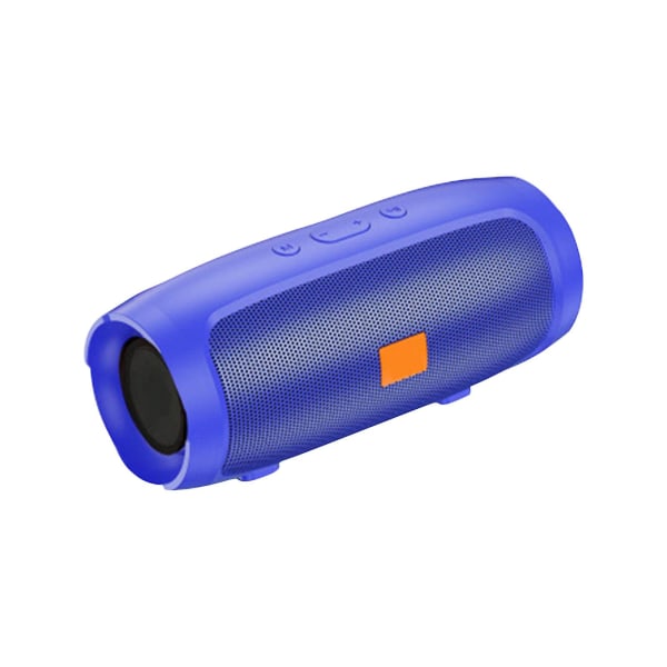Bluetooth Audio Outdoor Portable Plug-in Subwoofer Dual Speaker Slitstark Smart Speaker Blue
