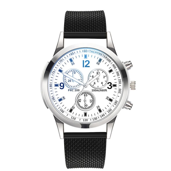 Lyxklockor Quartz Watch Urtavla i rostfritt stål Casual Armband Watch L