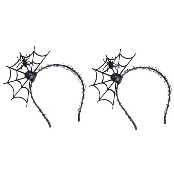2 cosplay-hårklämmor med Halloween-dekorationsstil
