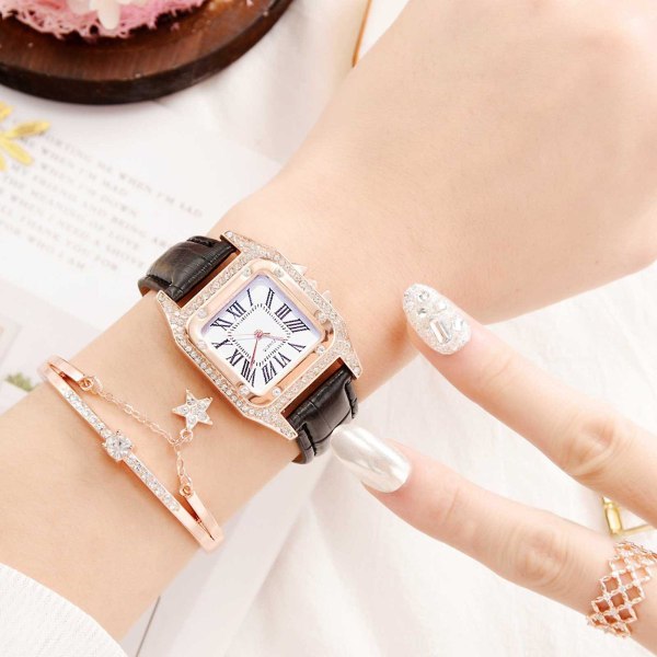 Ny Elegant Casual Classic Fashion Watch Quartz Watch Trend Kvinnlig Watch J