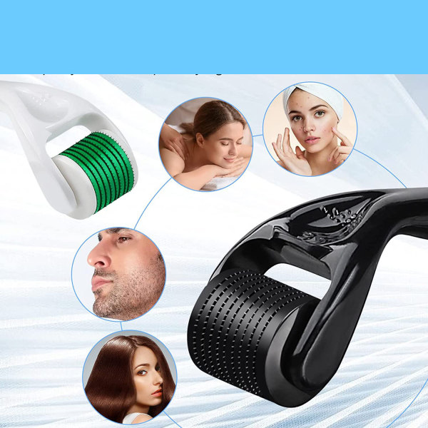 Micro nål roller introduktion skägg roller massage verktyg 3,0 mm