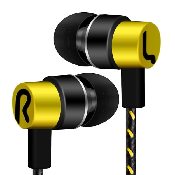 Universal 3,5 mm in-ear stereo hörlurar hörlurar för mobiltelefon P Multicolor One Size