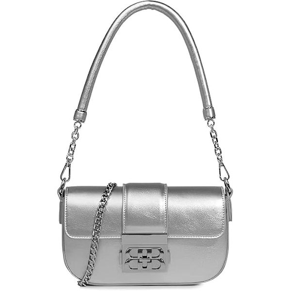 90-tals axelväska för kvinnor, trendig handväska för tjejer, elegant stil, crossbody-clutch, mode
