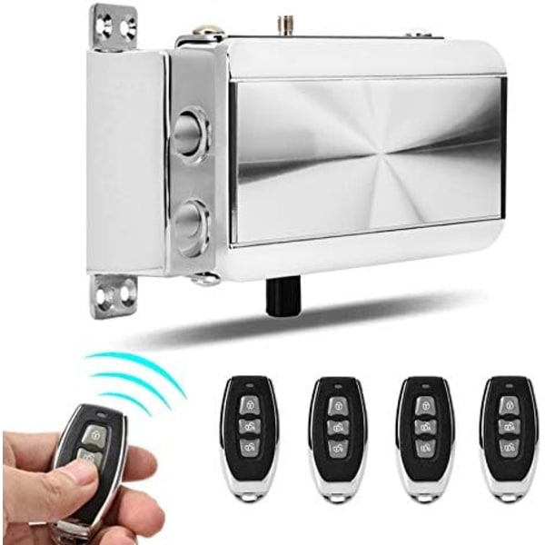 Fjärrstyrt Säkerhetslåsset Smart Inbrottslarm Hem Säkerhet Access Control System Utan Spärr, Smart Hem Fjärrkontroll Lås
