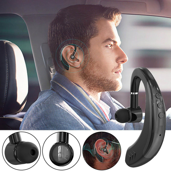 Trådlösa hörlurar Stereo hörlurar Bluetooth 5.0 sport hörlurar hörlurar med mikrofon Bluetooth hörlurar