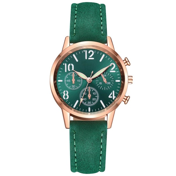 Avancerad watch för damer i rostfritt stål med självlysande urtavla Watch J