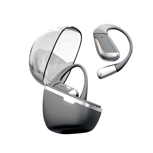 Öppna öronledningshörlurar, Bluetooth 5.3 öronsnäckor med 50h Ipx5 vattentäta trådlösa hörlurar, förare Sporthörlurar med öronkrok för löpning, Wa