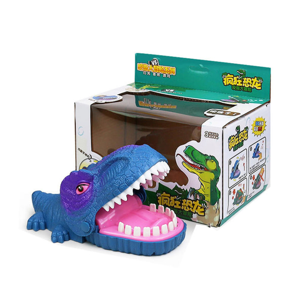 Tecknade djurtänder leksaker spel för barn Biting Finger Game Roliga leksaker med ljudljus Dinosaur