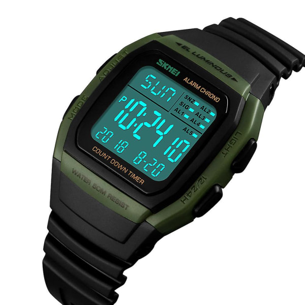 Alarm Date Sport Analog Digital Led Backlight Watch Z
