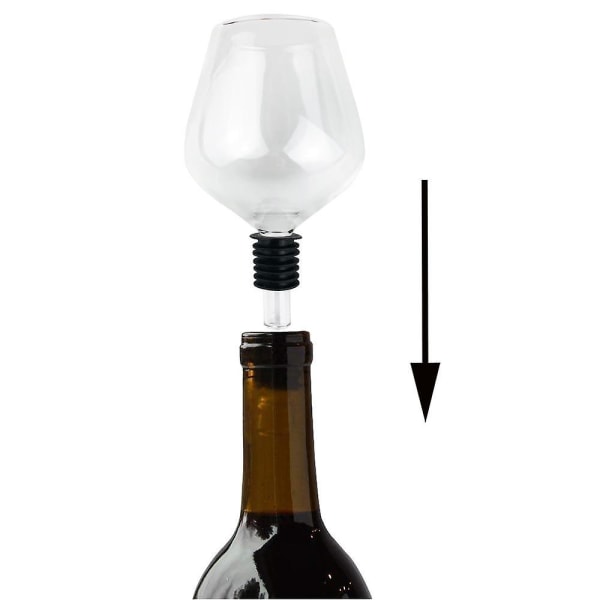Eflying Lion Red Wine Glass With Silicome Seal ,Drick direkt ur flaska,|Vinglas