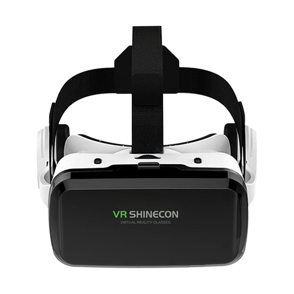 Vr-headset för och Android-telefoner Virtual Reality-glasögon med trådlösa headset-glasögon för Imax-filmer och -spel med fjärrkontroll Z B