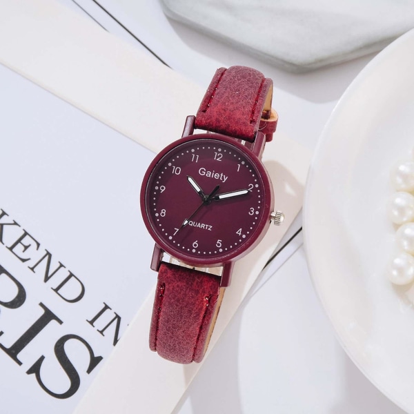 Gaiety Elegant mode med remskiva Watch watch D