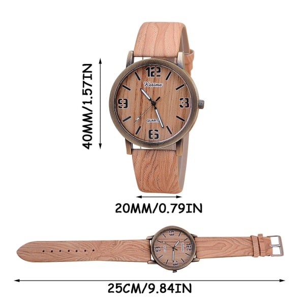 Damer Casual Fashion Quartz Watch Sky Twinkling Dial Watch M