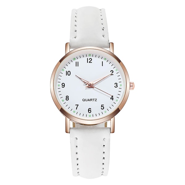 Damklockor med diamantbesatt lysande retro kvinnlig watch Quartz Watch T