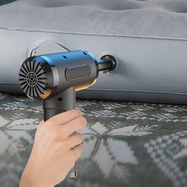 Elektrisk tryckluftsfläkt Kompressor PC Air Duster för damm