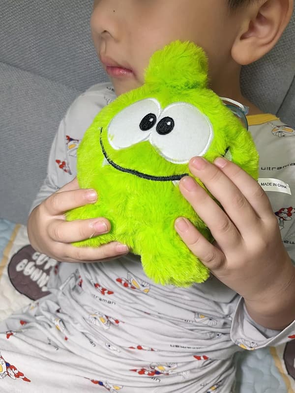 Mini-gosedjur, grön groda gosedjur, söt liten stoppad groddocka presenter 20 cm