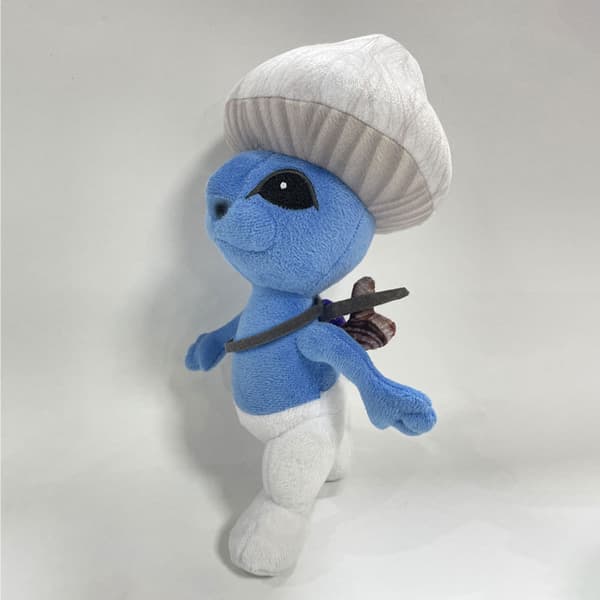 Mub- Rysk Smurf-katt gosedjur rolig perifer docka G