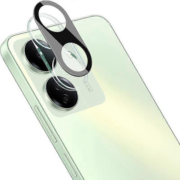 imak High Definition Integrerat Glaslinsskydd Svart Version för Xiaomi Redmi 13C 4G / POCO C65 4G