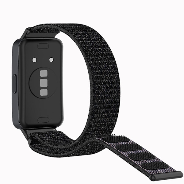 Til Huawei Band 8 Nylon Urrem Justerbar Sport Loop Åndbar Udskiftningsrem