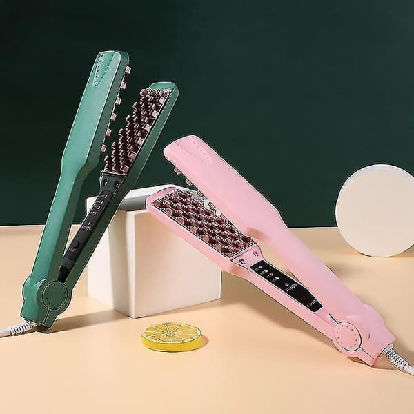 Volumizing rettetang keramisk hårkrøller fluffy hårkrøller