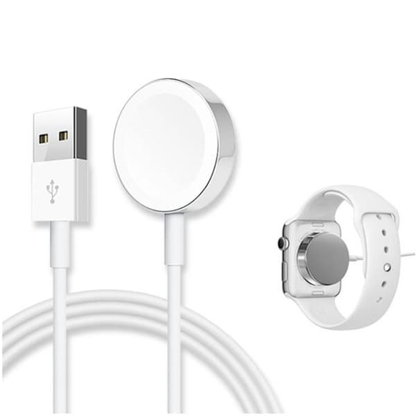 Opladerkabel til Apple Watch / iWatch hvid Hvid