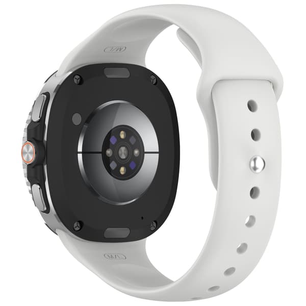 Silikonrem med spenne til Samsung Watch 8 og Watch 8 Classic - Komfortabel og justerbar Lys Grå LightGrey