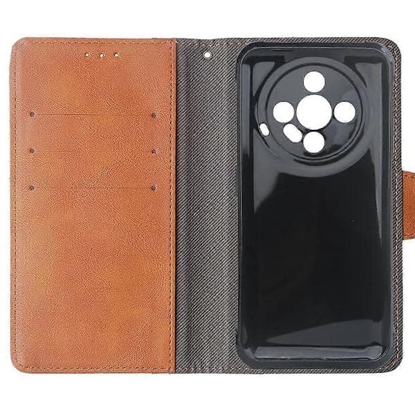 För Ulefone Armor X31 Pro 5G Mobiltelefonfodral PU Läder Flip Plånboksfodral med Stativ