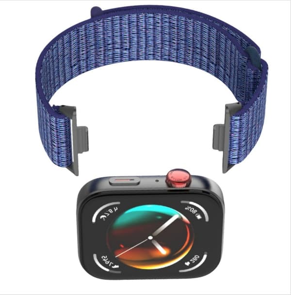 20 mm nylonklokkerem til Huawei Watch Fit 3 Blå Blue
