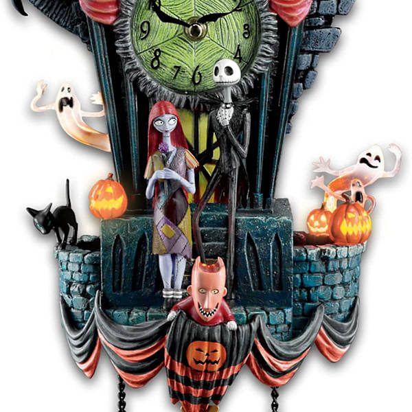 The Nightmare Before Christmas Kugleureur, Tim Burtons The Nightmare Before Christmas Vægur Halloween Hjem