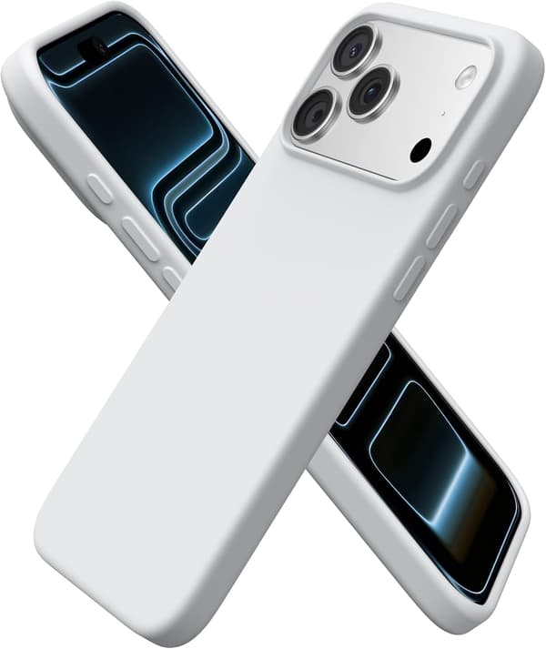 1 stk, kompatibel med iPhone 17 Pro Max-deksel, hvit, 6,9\", støtsikker beskyttelse, kamerabeskyttelse white