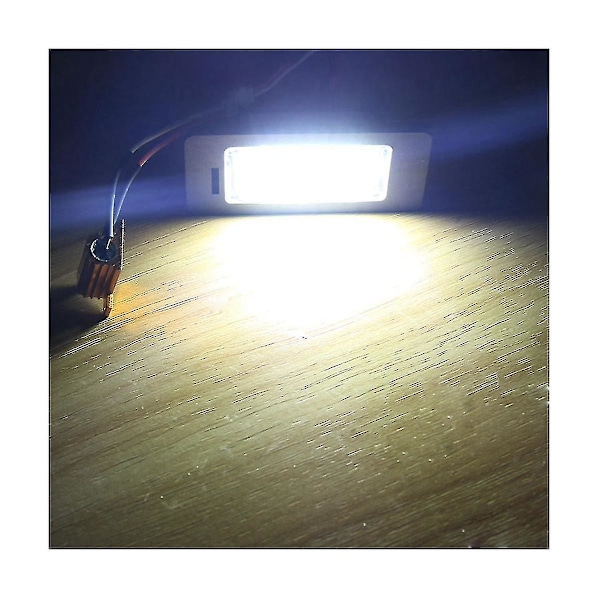 LED-bakljus för registreringsskylt, bakre registreringsskyltsljus, bakre billampa för A4 S4 B8 A5 S5 Tt Q5 / 5d
