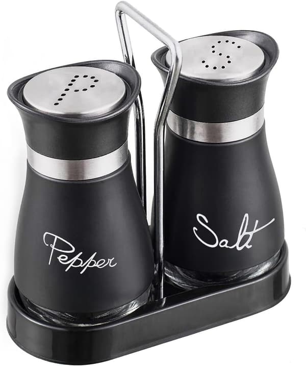 2-pack Salt- och Pepparkvarnar Salt- och Pepparströare Salt- och Pepparset Saltströare Saltburk Köksaccessoarer
