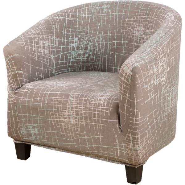 Club Chair Slipcover, High Stretch amme tuolin cover Irrotettava ja pestävä nojatuoli sohva Slipcover huonekalusuoja olohuoneeseen