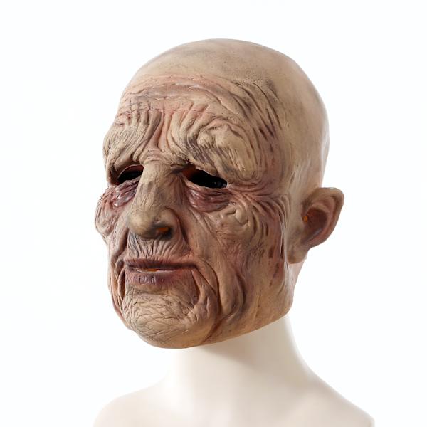 Halloween-kostym skräckmask, latexmask, rollspel fest skräck realistisk mask