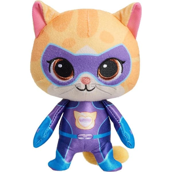 Junior SuperKitties Leksaker, Mjuka & Gosiga Kattfigurer, 7 cm