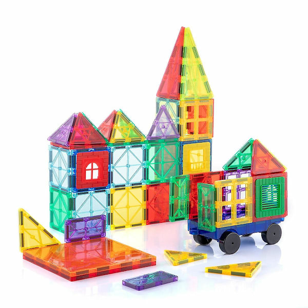 3D Magnetiska Byggklossar, 57 Stycken